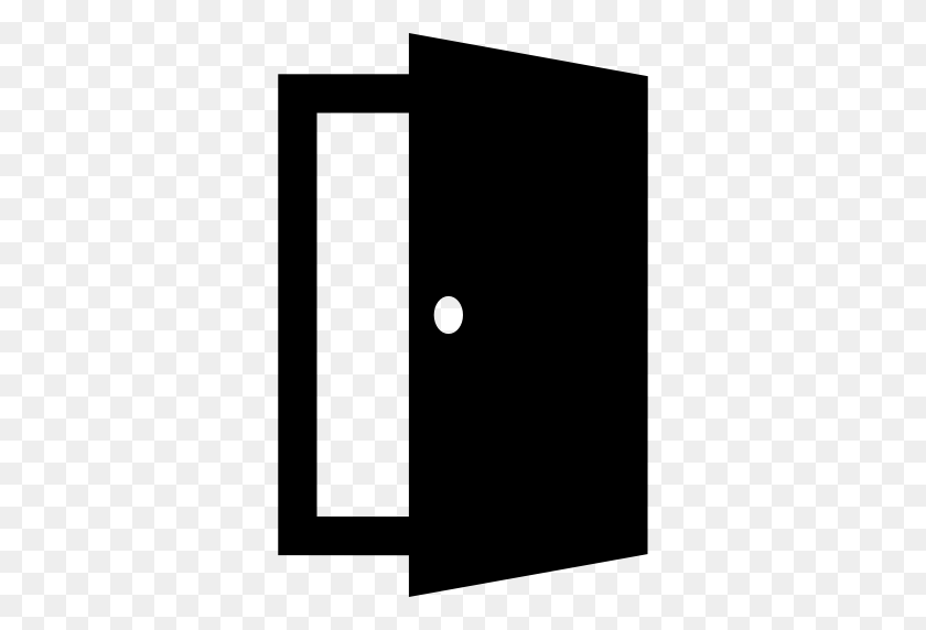 512x512 Open Exit Door - Door Open PNG