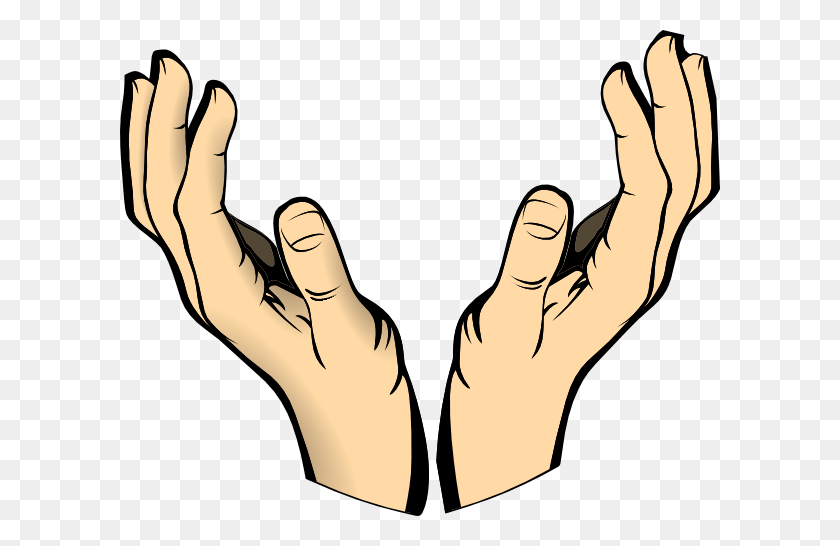 600x486 Open Hand Cliparts - Clipart High Five