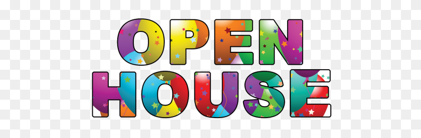 500x217 Open House Save The Date August Cape Fear - 100th Day Of School Clipart