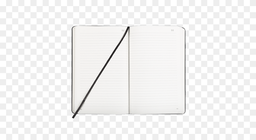 400x400 Open Moleskine Notebook Transparent Png - Notebook PNG