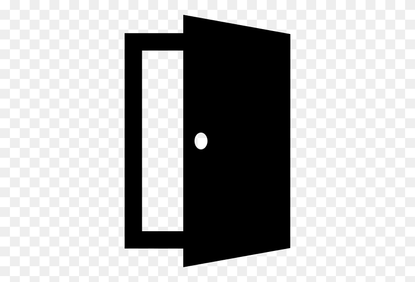 512x512 Значок Открытая Дверь Png - Открытая Дверь Png