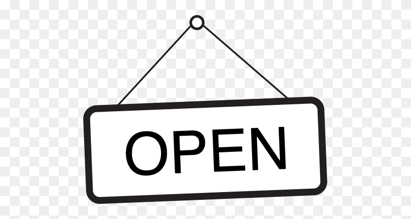 750x387 Opening Hours - Open Sign Clip Art