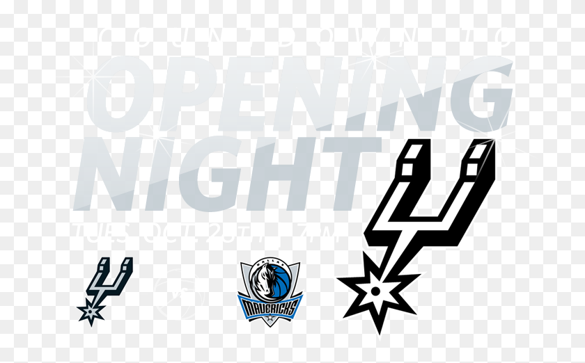 713x462 La Noche De Apertura Splash San Antonio Spurs - Spurs Png