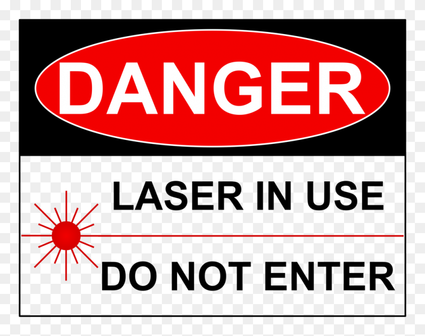 970x750 Ophthalmic Lasers Sign Hazard Safety - Do Not Enter Clip Art