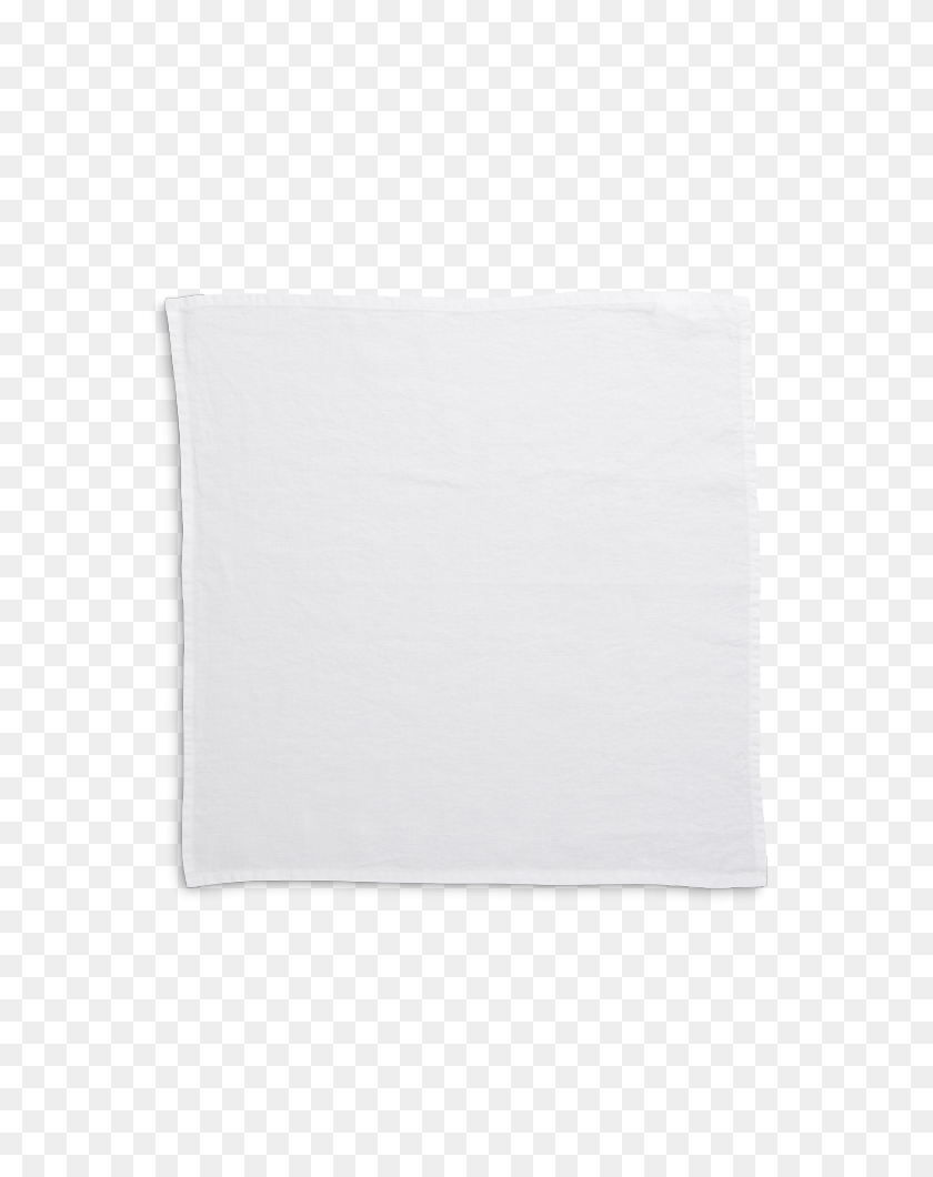 750x1000 Optical White Washed Linen Table Napkin Merci Merci - Napkin PNG