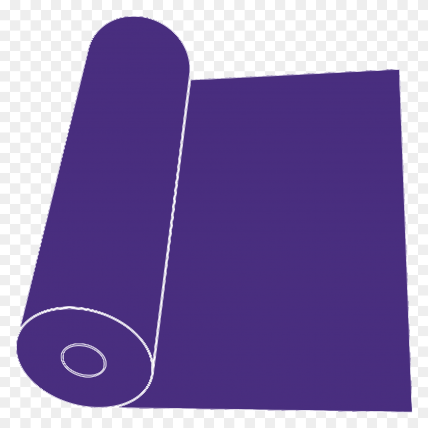 3605x3605 Oracal Purple - Yoga Mat Clipart