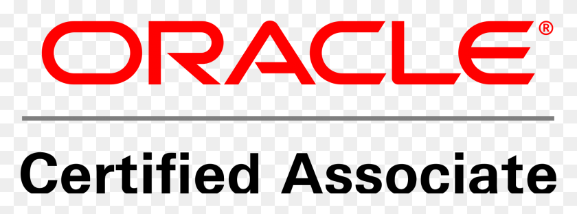 2000x647 Oracle Certified Associate Logo - Oracle Logo PNG
