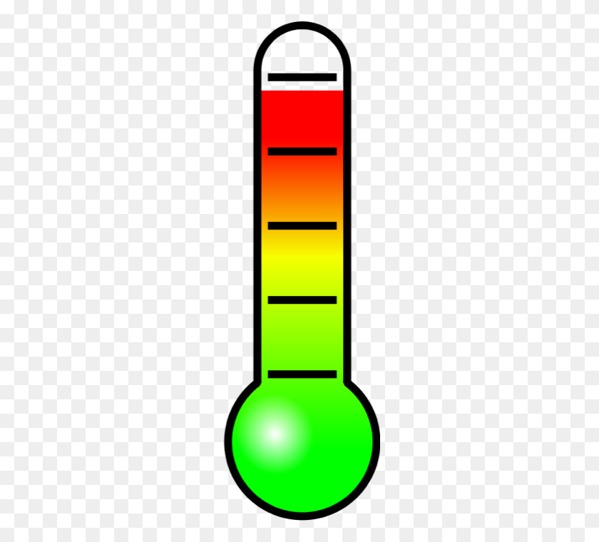 226x700 Oral Thermometer Clip Art - Temperature Gauge Clipart