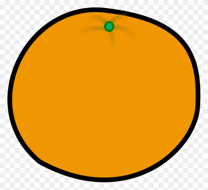 830x755 Orange - Shapes Clipart