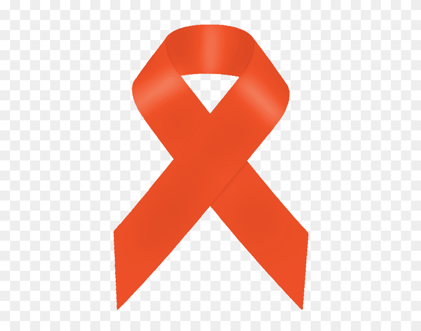 418x600 Orange Awareness Ribbon Here Are Some Causes That Are Associated - Orange Ribbon PNG