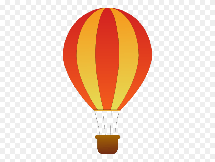 348x573 Orange Balloon Cliparts - Yellow Balloon Clipart