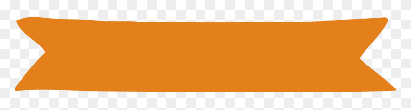 1000x212 Orange Banner Transparent Image Png Arts - Orange Banner PNG