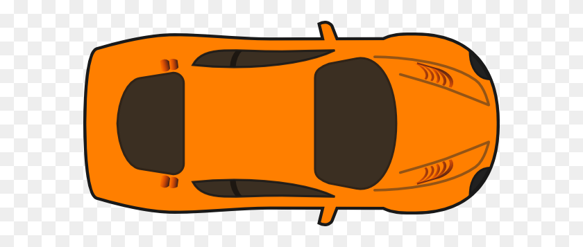 600x297 Coche Naranja - Lamborghini Clipart