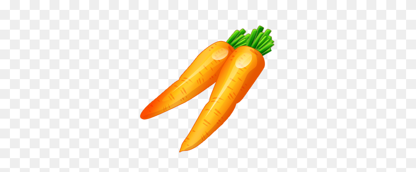 288x288 Orange Carrot Cliparts - Carrot Clipart PNG