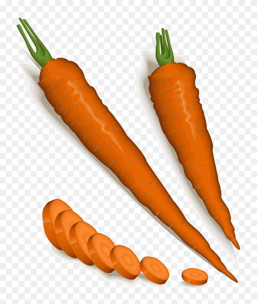 2000x2400 Оранжевая Морковь Векторное Изображение Клипарта - Морковь Png