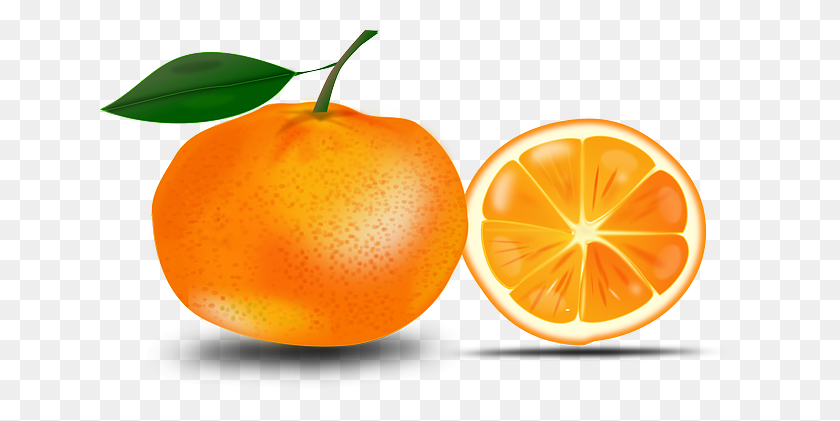 640x361 Orange Clip Art - Orange Slice Clipart