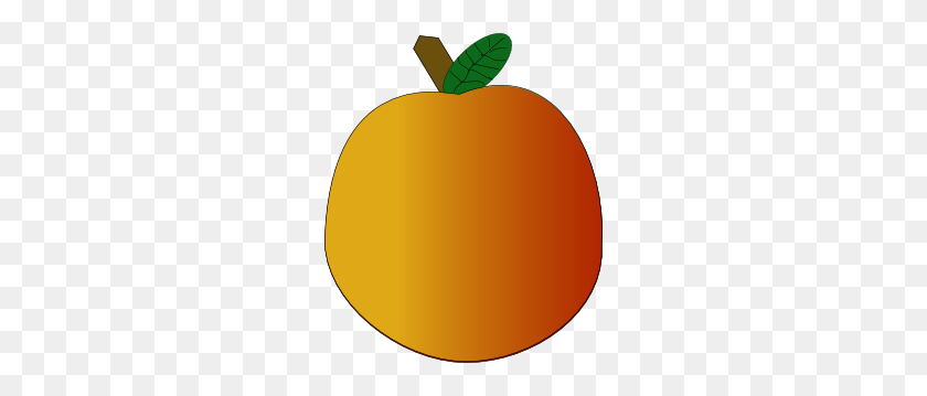 252x299 Orange Clip Art Free - Apple Juice Clipart