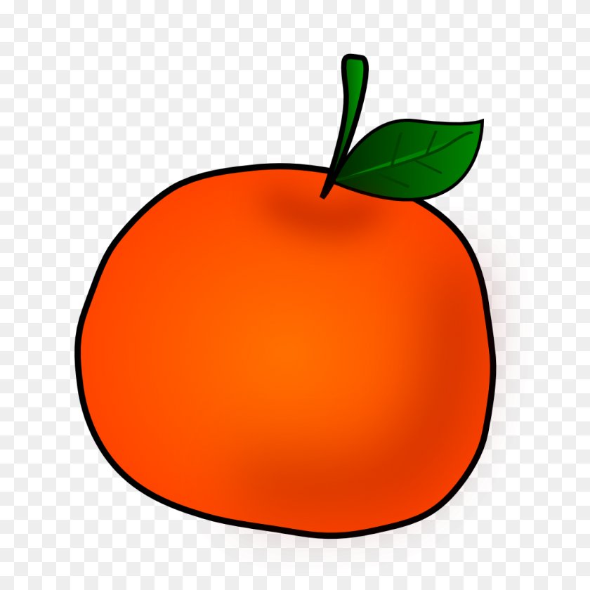 999x999 Orange Clip Art Free - Naranja Clipart
