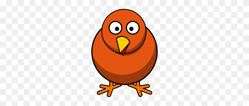 224x297 Orange Clipart Chick - Funny Chicken Clipart