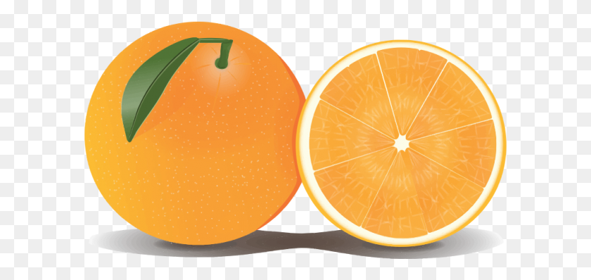 600x338 Clipart De Naranja Nice Clipart - Citrus Clipart