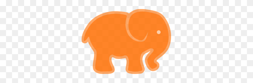 297x216 Orange Elephant Cliparts - Alabama Elephant Clipart