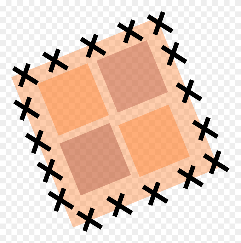 2373x2400 Оранжевый Ткань Клипарт - Текстильный Клипарт