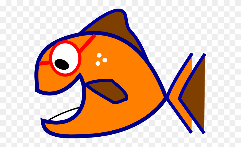 600x453 Orange Fish Clip Art - Orange Fish Clipart