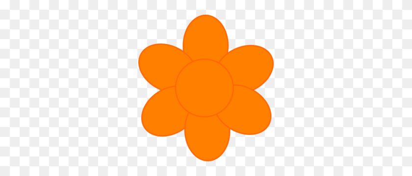 276x300 Orange Flower Clipart Flowerclip - California Poppy Clipart