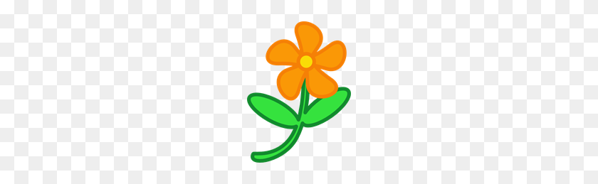 146x199 Orange Flower Png, Clip Art For Web - Orange Flower PNG