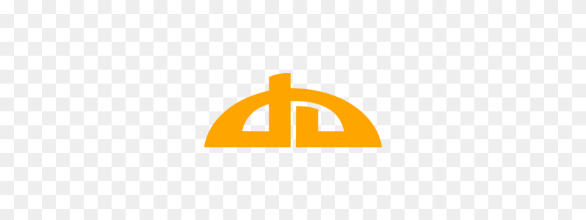 256x256 Orange Icon - Deviantart Logo PNG