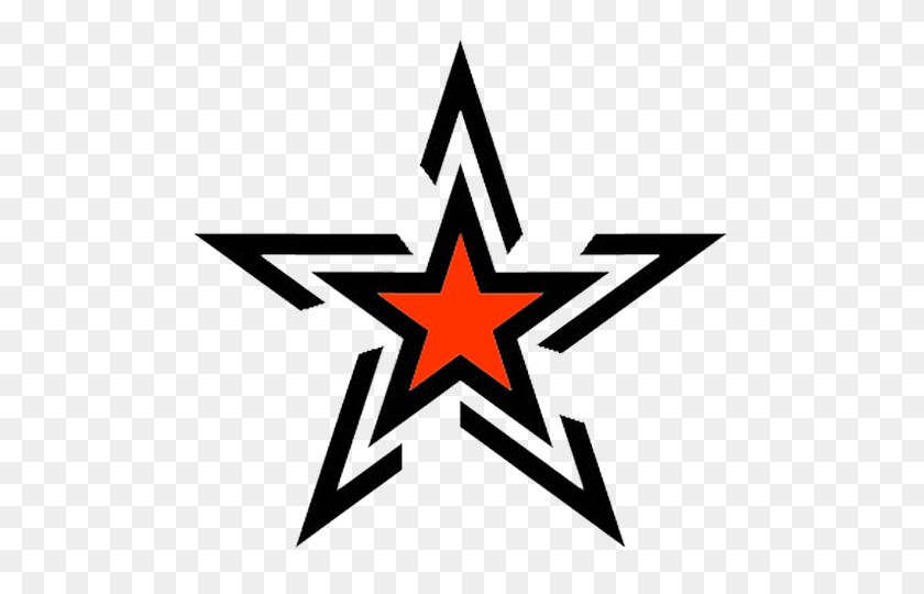 500x480 Оранжевые Чернила Дизайн Татуировки Звезды - Татуировка Капля Png