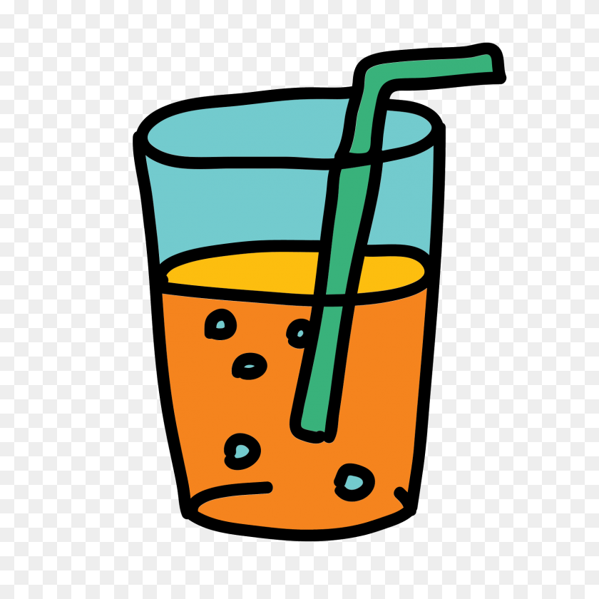 1600x1600 Orange Juice Icon - Orange Juice PNG