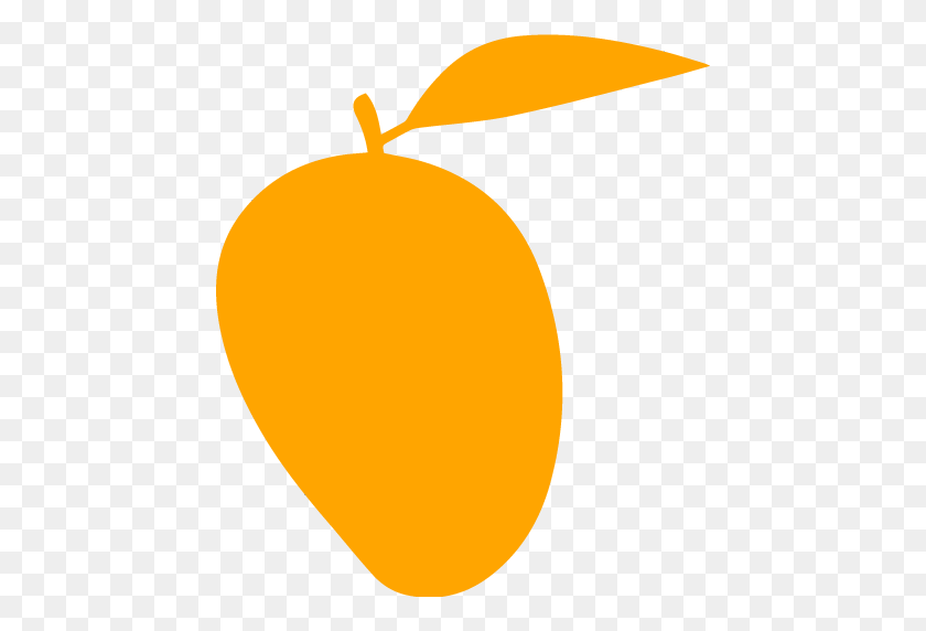 512x512 Orange Mango Icon - Mango Clipart
