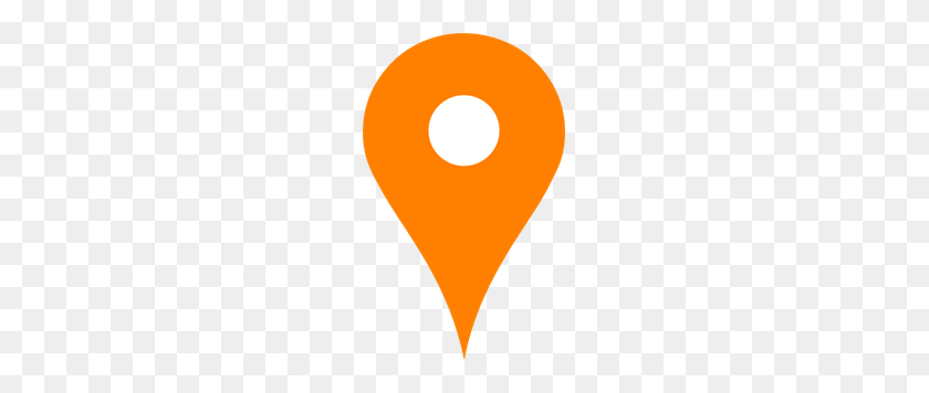 183x296 Оранжевая Карта Булавка Png Клипарт Для Интернета - Булавка Png