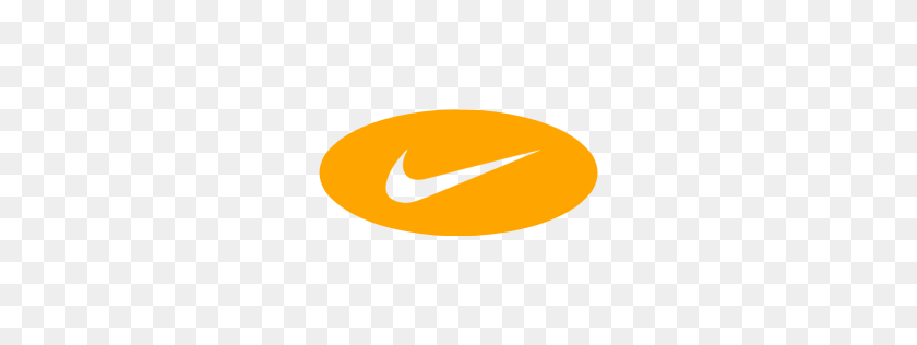 256x256 Orange Nike Icon - Nike PNG