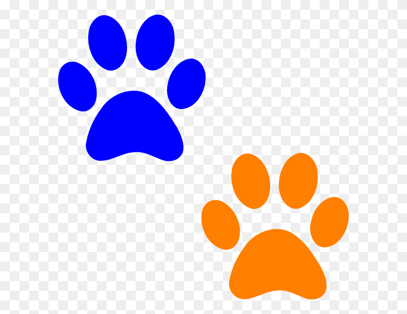 Orange Paw Print Clip Art Clipart Collection - Bearcat Clipart Stunning free transparent png clipart images free download