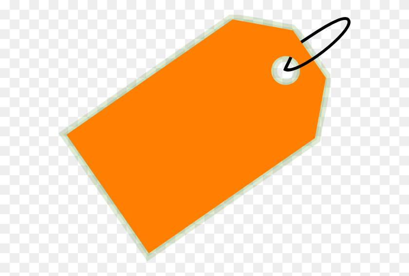 600x507 Orange Sale Tag Clip Art - Sale Tag Clip Art