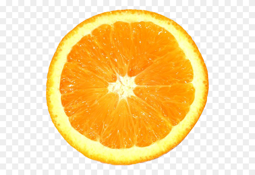 537x518 Orange Slice - Orange Slice PNG