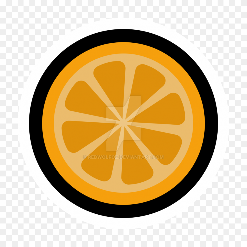 1024x1024 Orange Slice - Orange Slice PNG