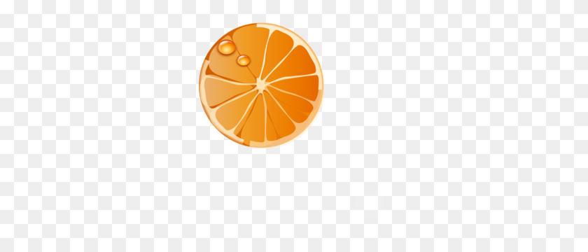 276x300 Orange Slice Clip Art - Orange Slice PNG
