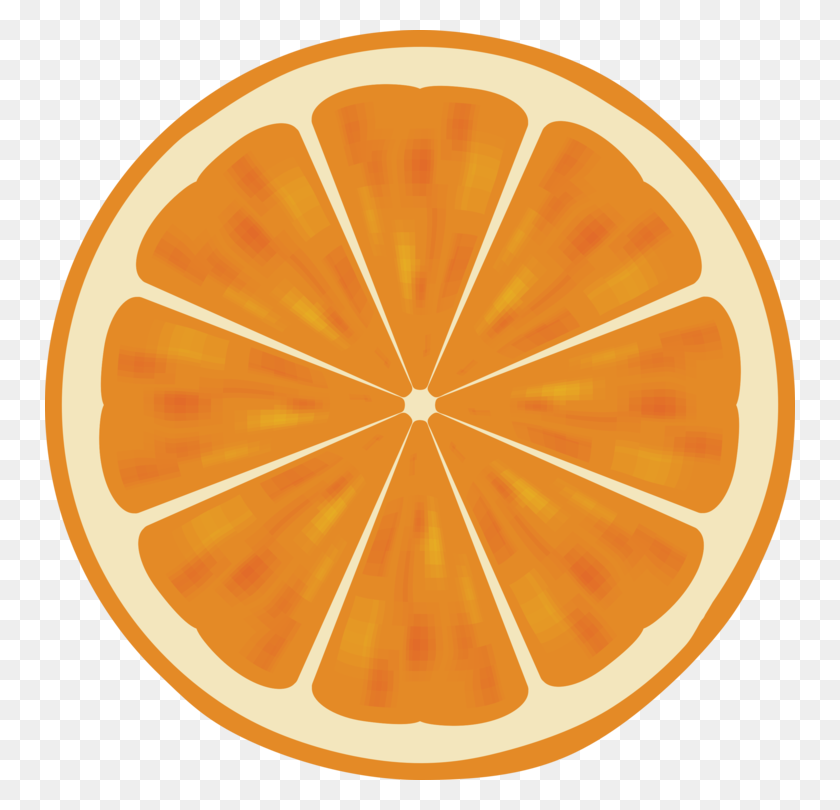 750x750 Orange Slice Computer Icons Fruit Lime - Orange Slice PNG