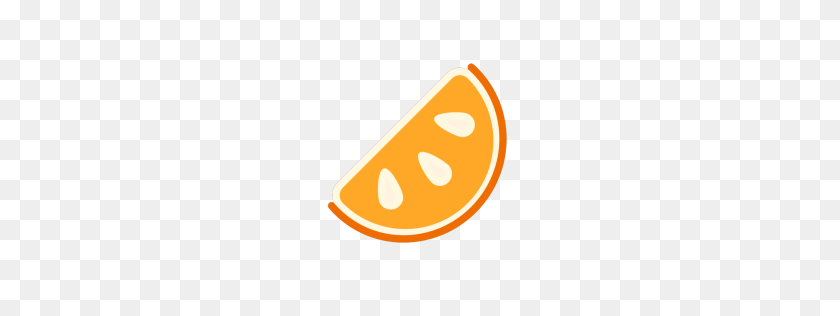 256x256 Orange Slice Icon Myiconfinder - Orange Slice PNG