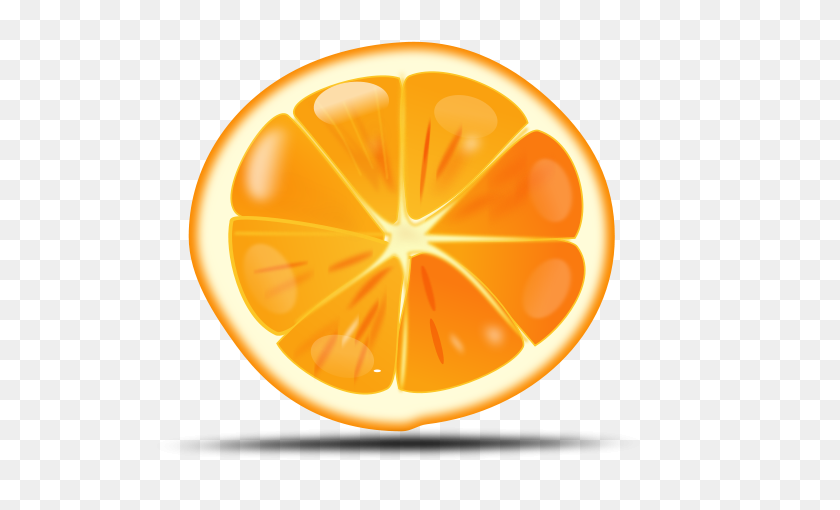 600x450 Orange Slice Vector - Orange Slice Clipart