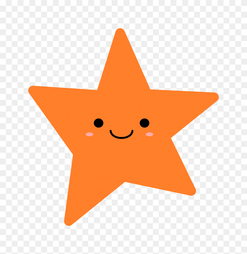 2323x2400 Оранжевая Звезда Клипарт Картинки - Форма Звезды Клипарт
