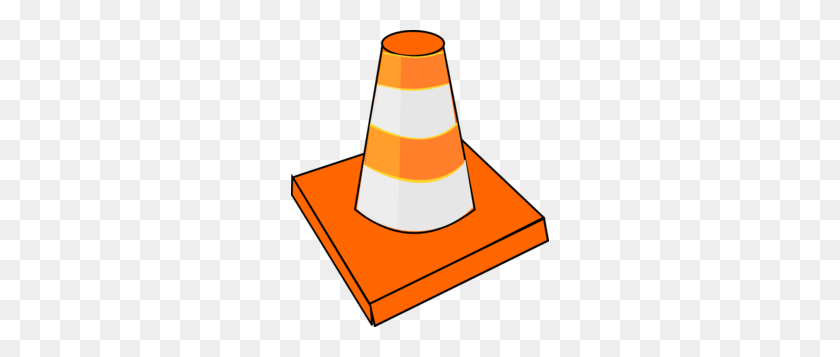 258x297 Orange Traffic Cone Clip Art - Safety Cone Clip Art