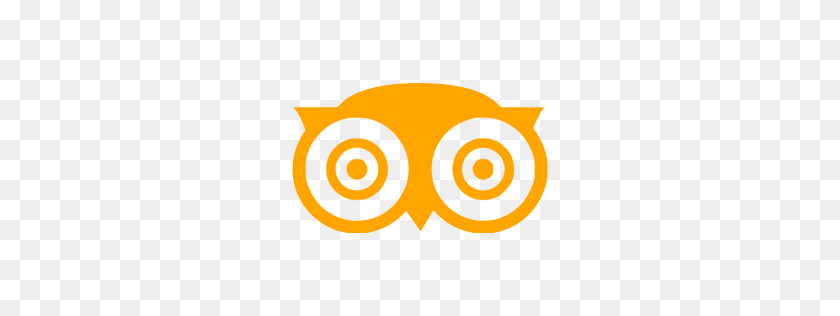 256x256 Оранжевый Значок Tripadvisor - Логотип Tripadvisor Png