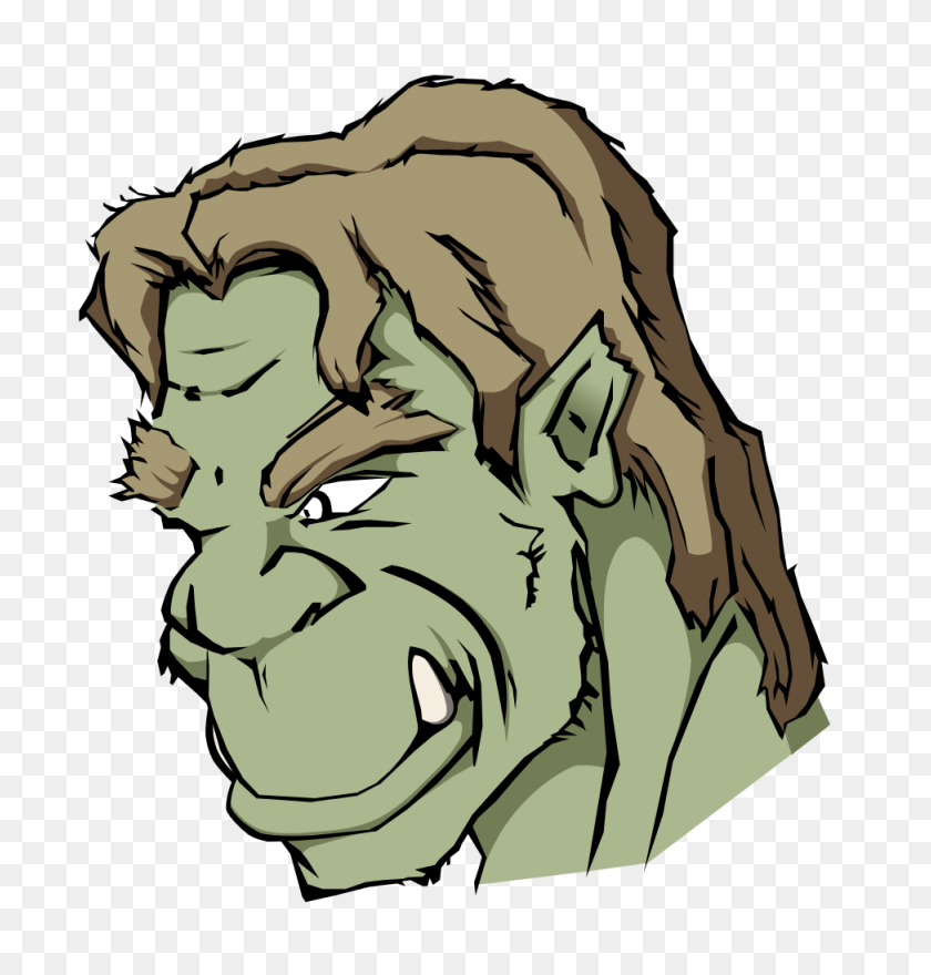 974x1024 Orc - Orc PNG
