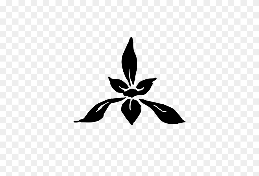 512x512 Иконка Орхидея В Png И Векторном Формате Для Бесплатного Неограниченного Скачивания - Орхидея Png