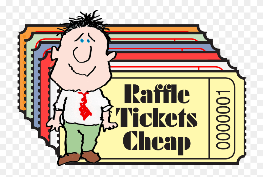 739x506 Order Cheap Raffle Tickets Online - Raffle Ticket Clipart