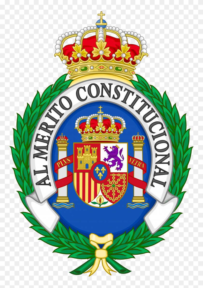 1200x1741 Orden De Mérito Constitucional - La Constitución Clipart